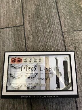 NIB Pro Lash SoftWear Starter Lash Clusters Kit - Seamless, Lightweight Lashes